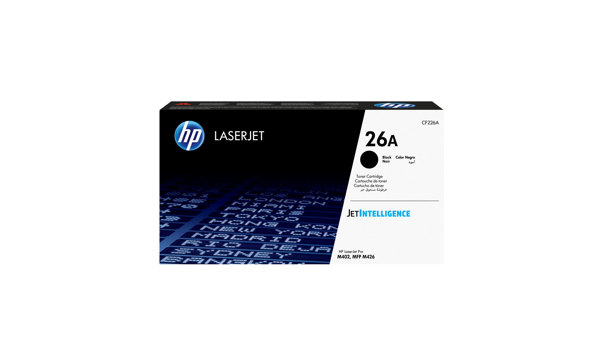 HP 26A -Cartouche Toner Noire - 3 100 pages