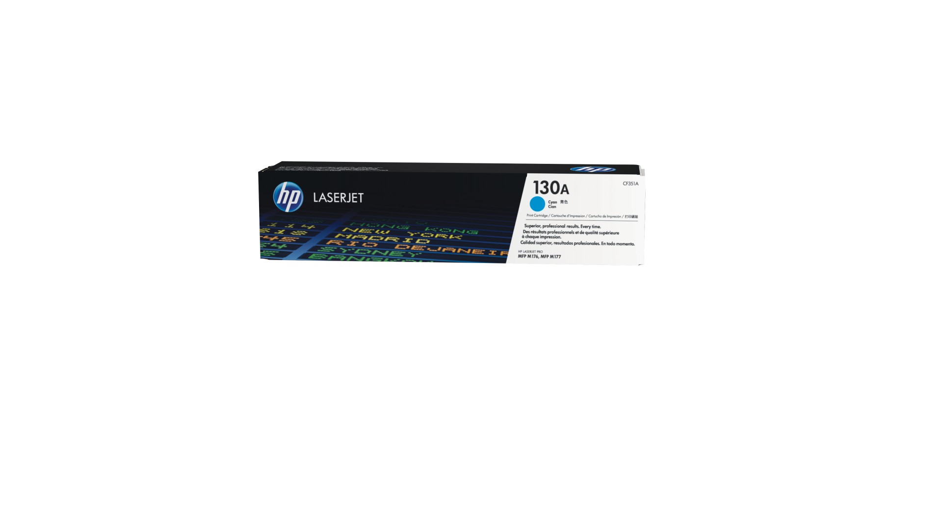 HP 130A - Cartouche Toner Cyan - 1 000 pages
