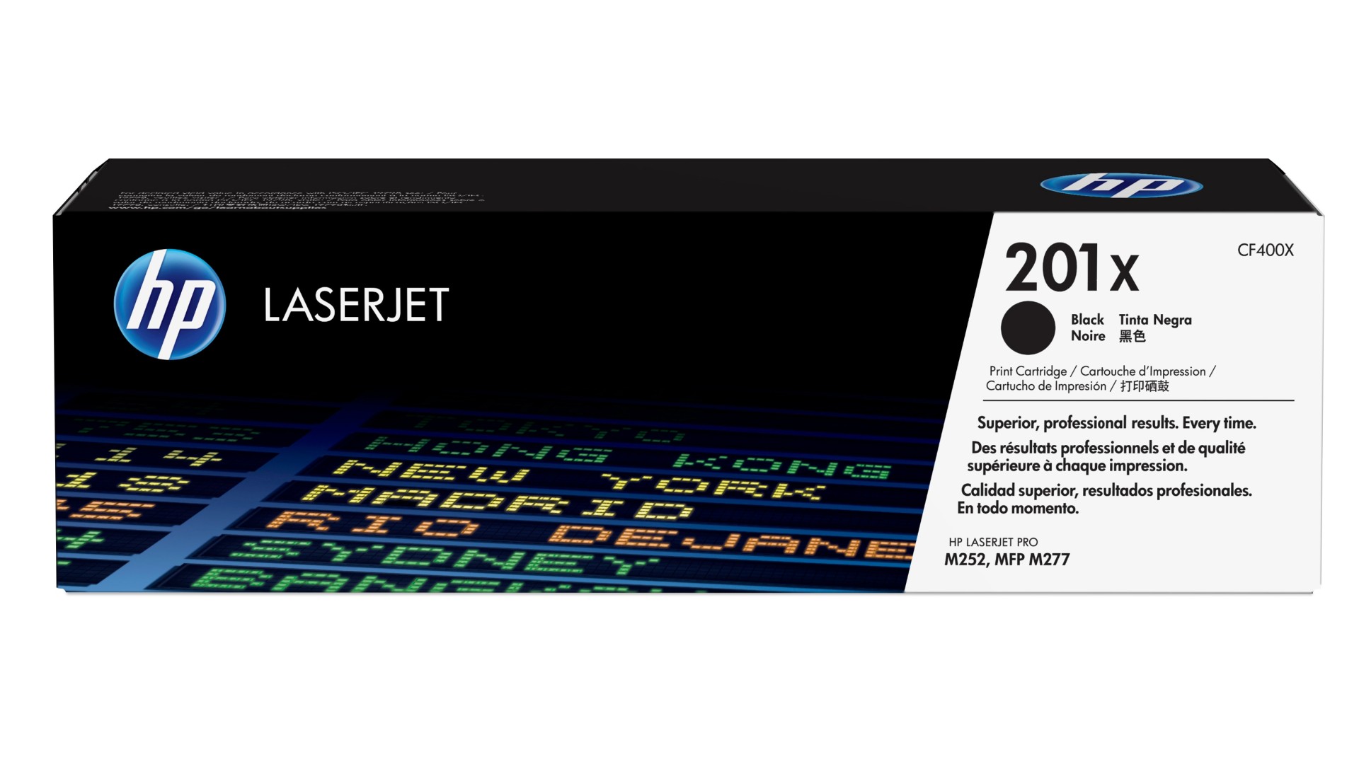 HP 201X scan- High Cap BLK LJ Toner 2800 pges