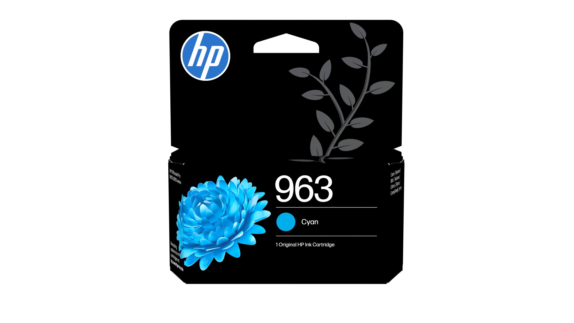 HP 963 - Cartouche encre Cyan - 10 ml - 700 pages
