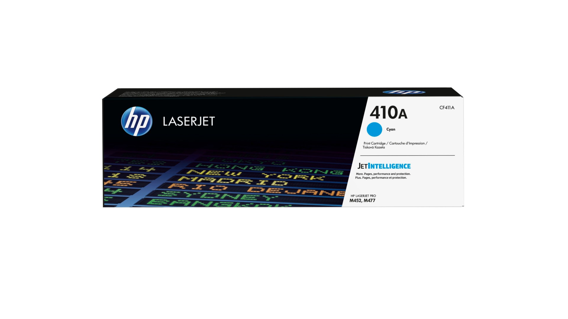 HP 410A - Cartouche Toner Cyan - 2 300 pages