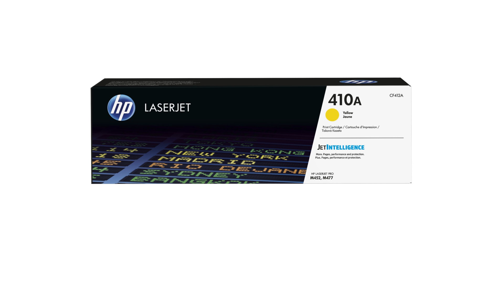 HP 410A - Cartouche Toner Jaune - 2 300 pages