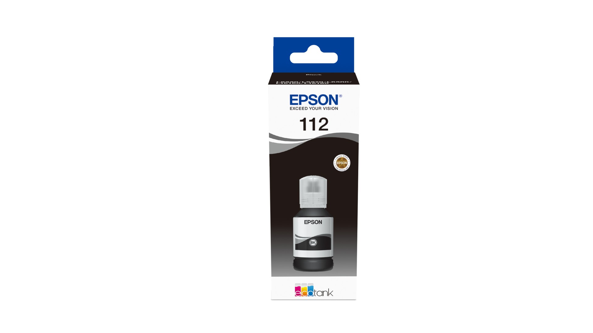 EPSON CRT 112 EcoTank Pigment Black ink bottle 127ml