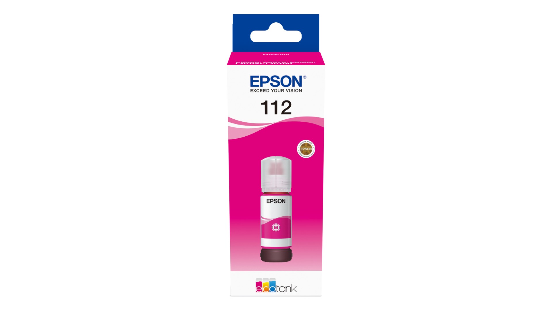 EPSON CRT 112 EcoTank Pigment Magenta ink bottle 70ml