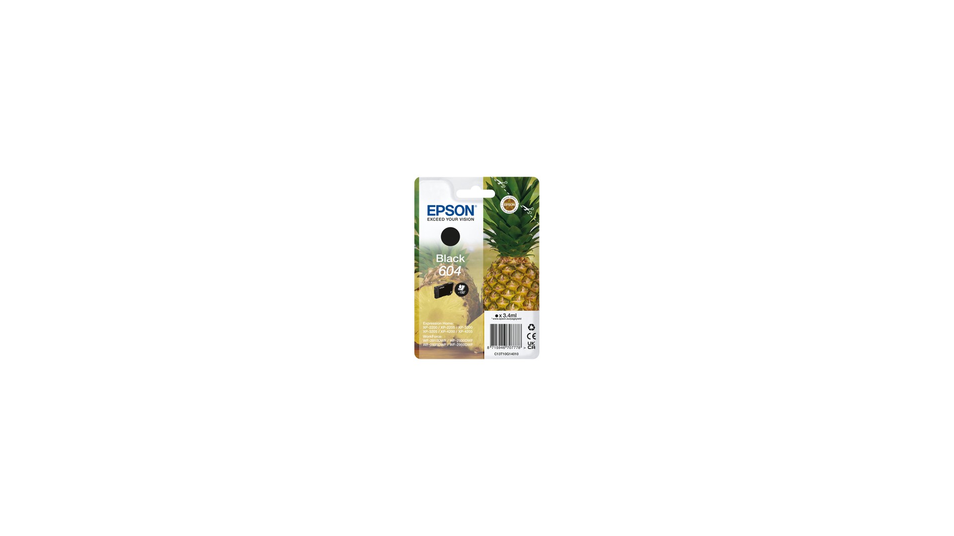 EPSON CRT 604 Ananas Black Blister