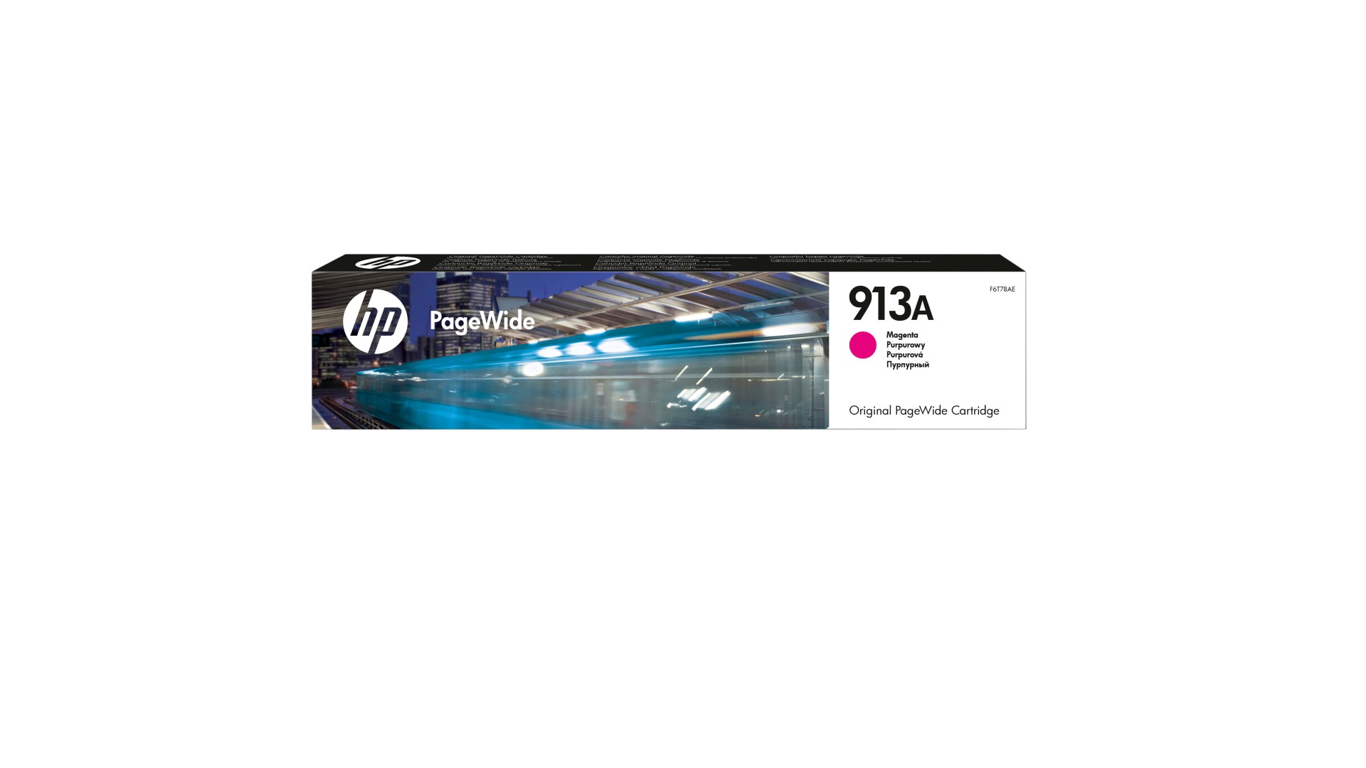 HP 913A - Cartouche d'encre Magenta PageWide - 37 ml - 3 000 pages