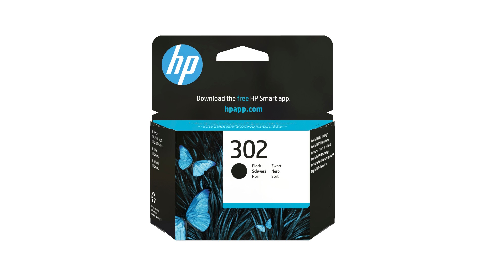 HP 302 - Cartouche Noire - 3.5 ml - 190 pages