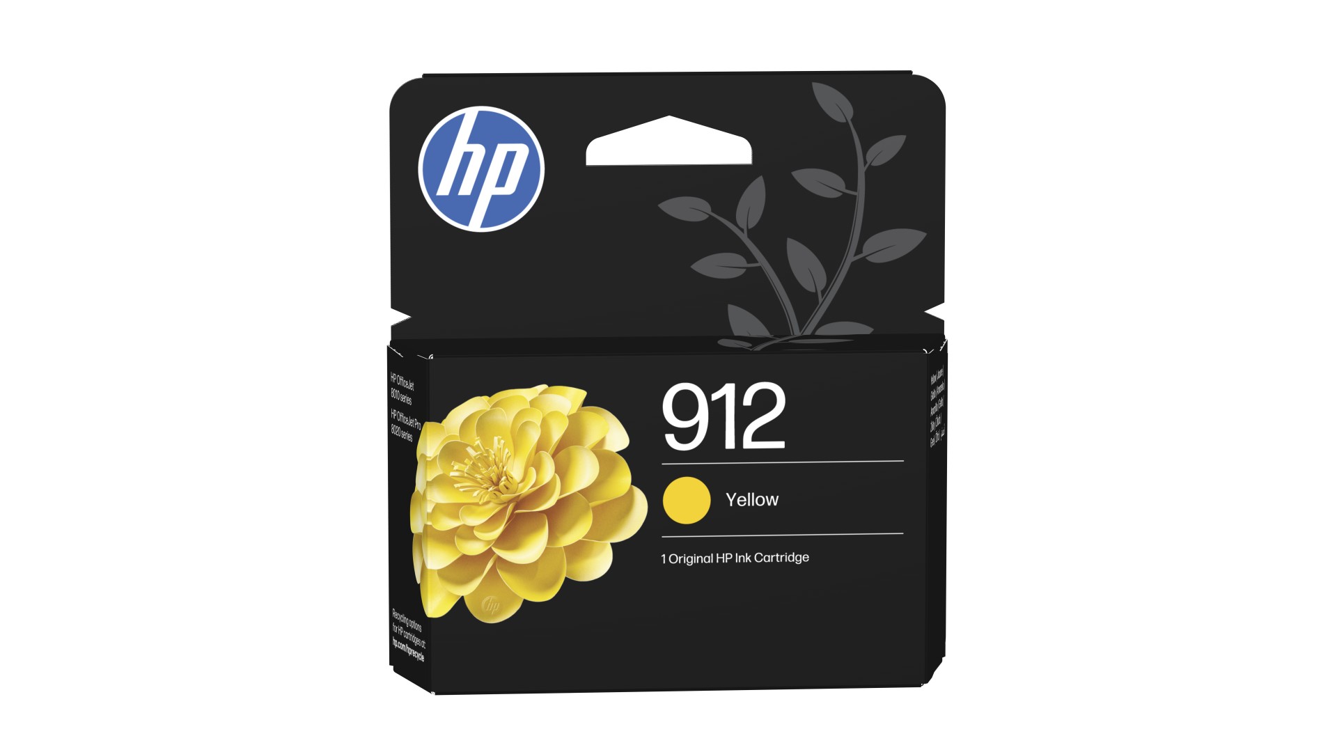 HP 912 - Cartouche encre Jaune - 315 pages