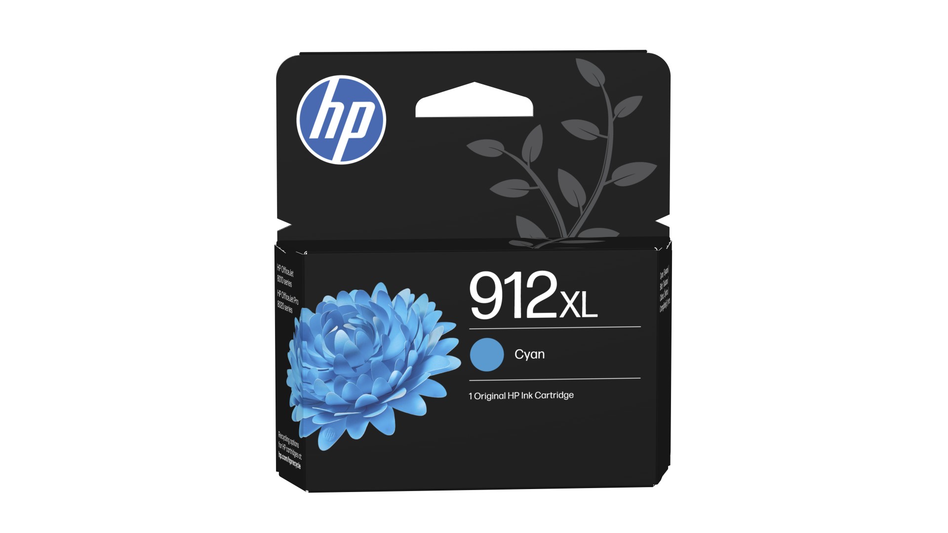 HP 912XL - Cartouche encre Cyan - 825 pages