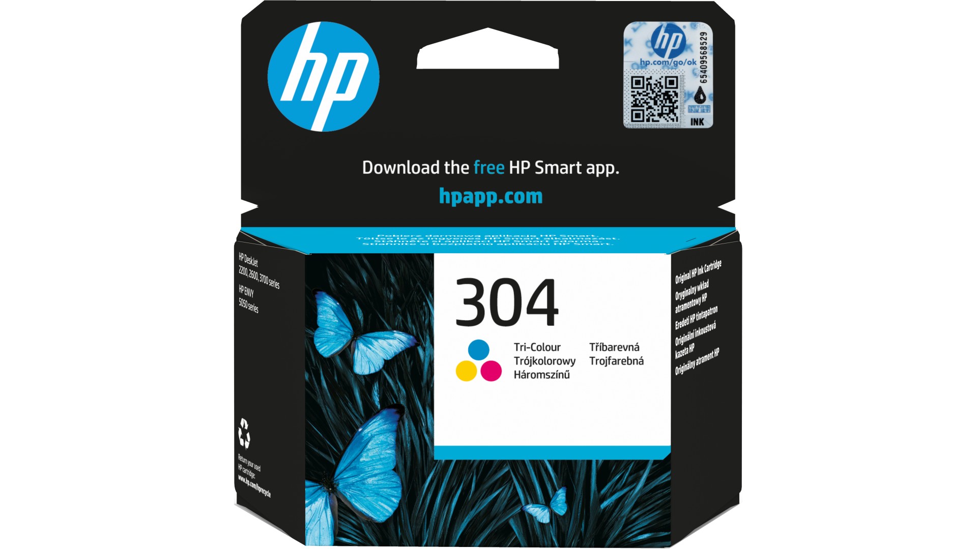 HP 304 - Cartouche Tri-Couleurs - 100 pages - 2 ml