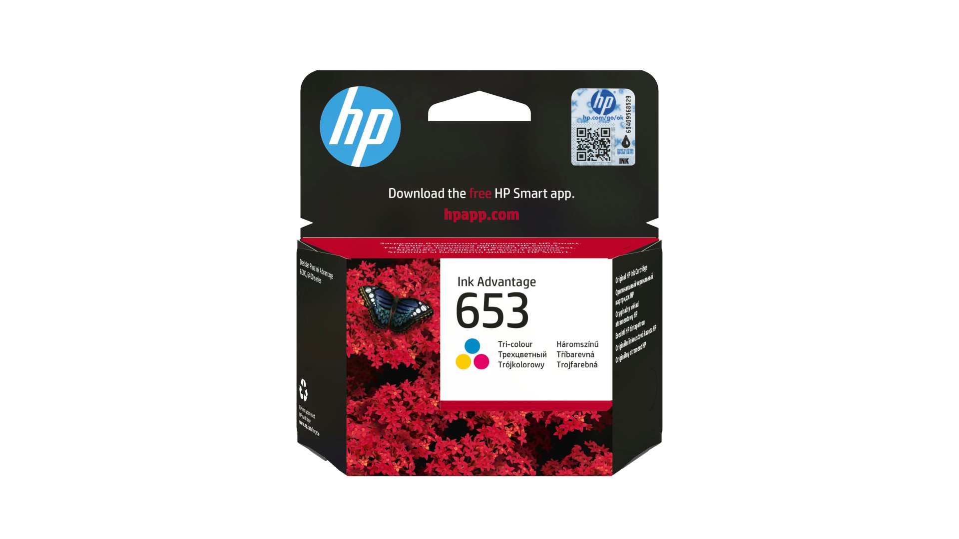 CART HP 653 - Cartouche encre 3-couleurs