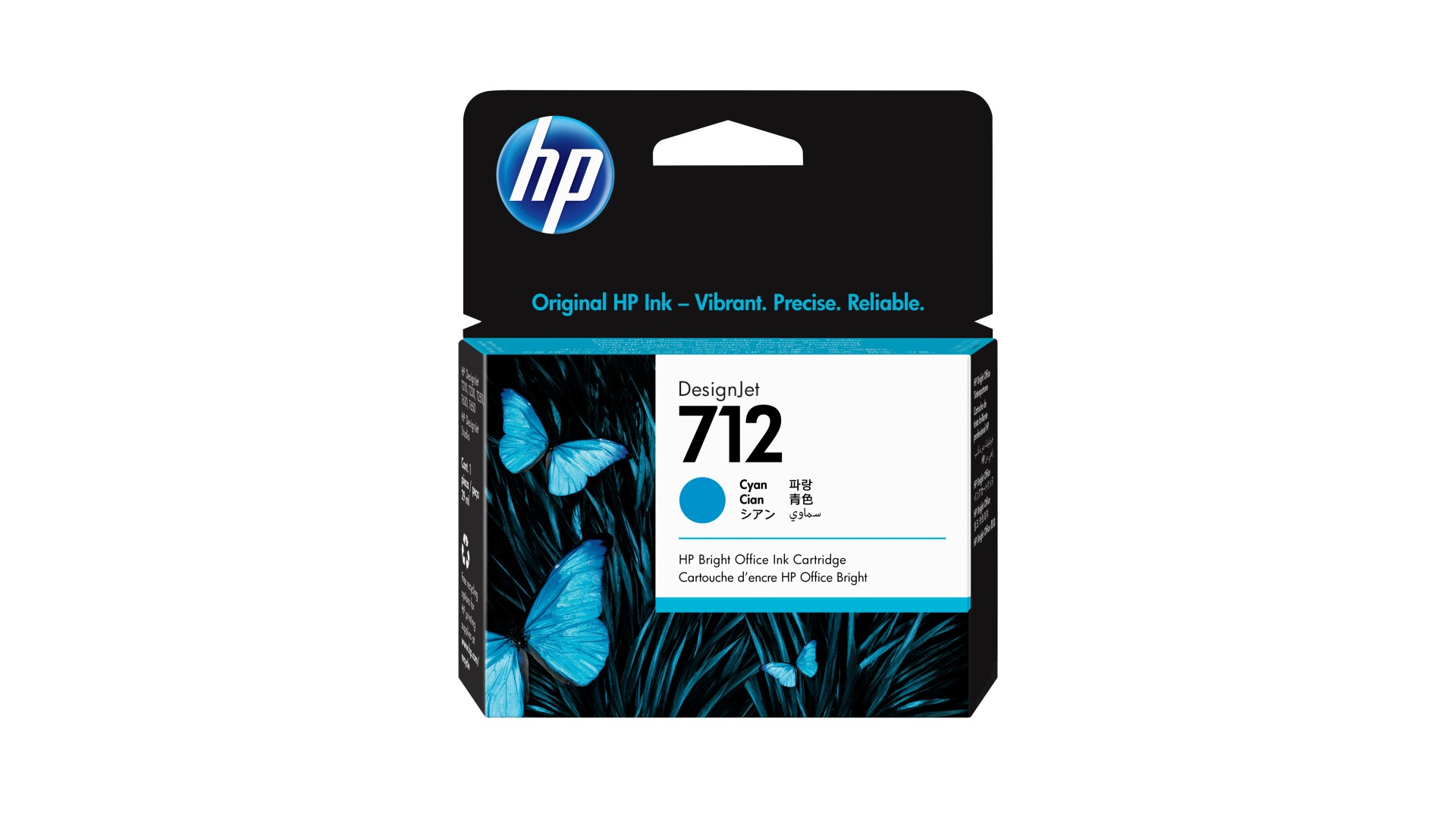 CRT HP 712 29-ml Cyan DesignJet Ink Cartridge