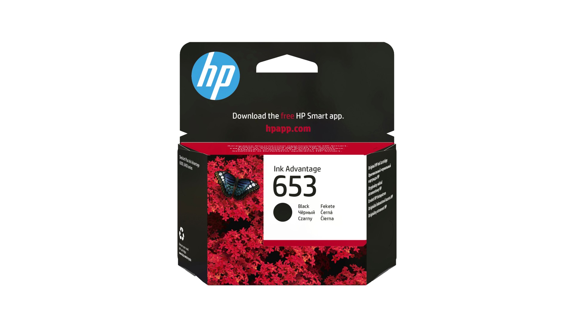 CRT HP 653 - encre Noir