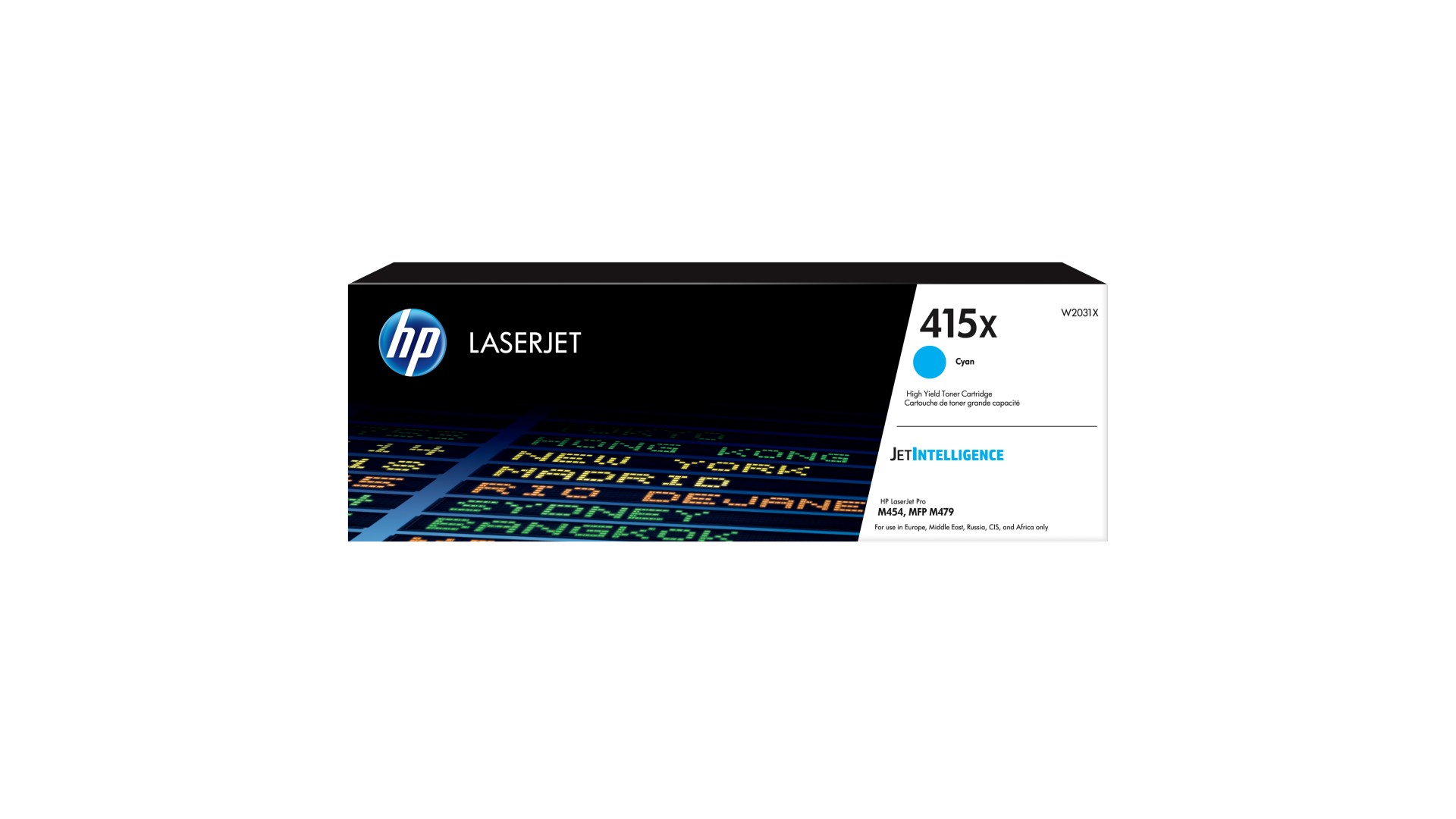 HP 415X - Toner Cyan - 6 000 pages