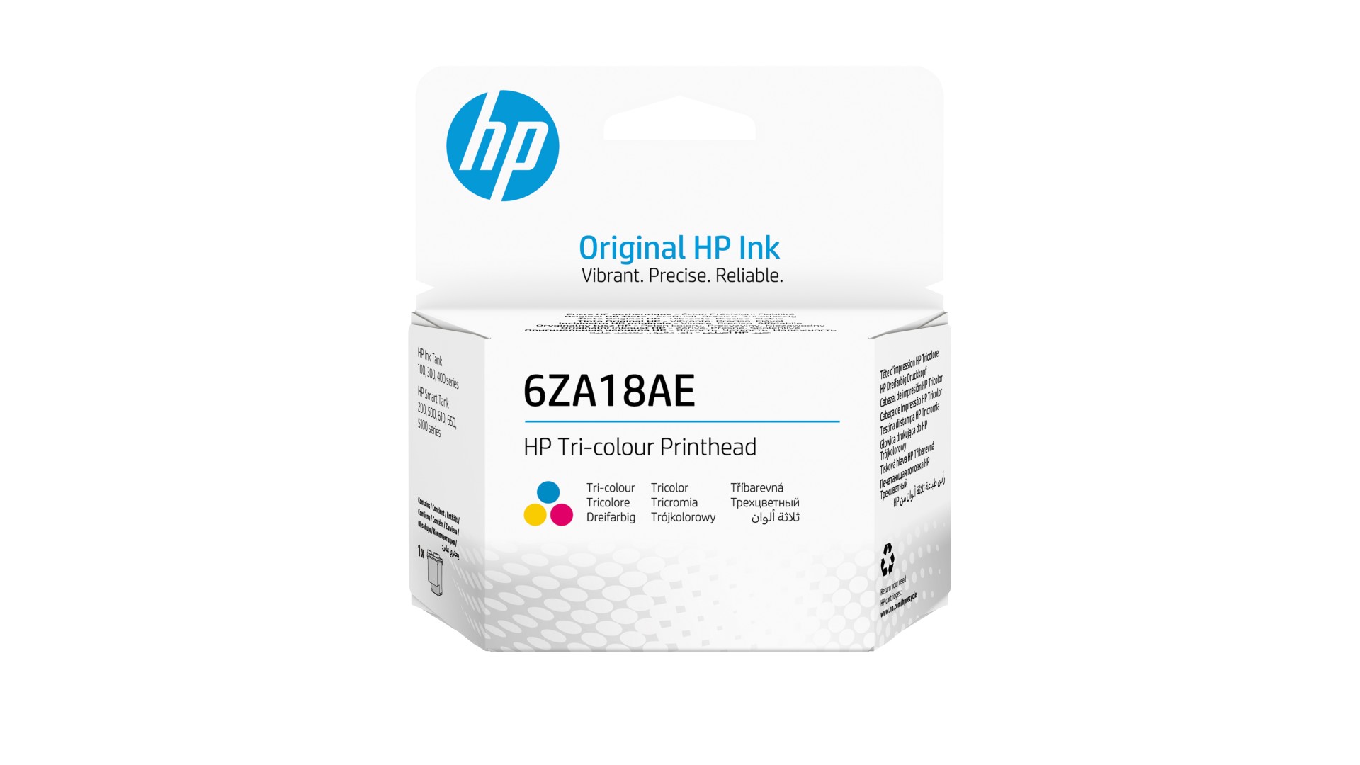 HP Tête dimpression Tri-couleurs Smart Tank série 500