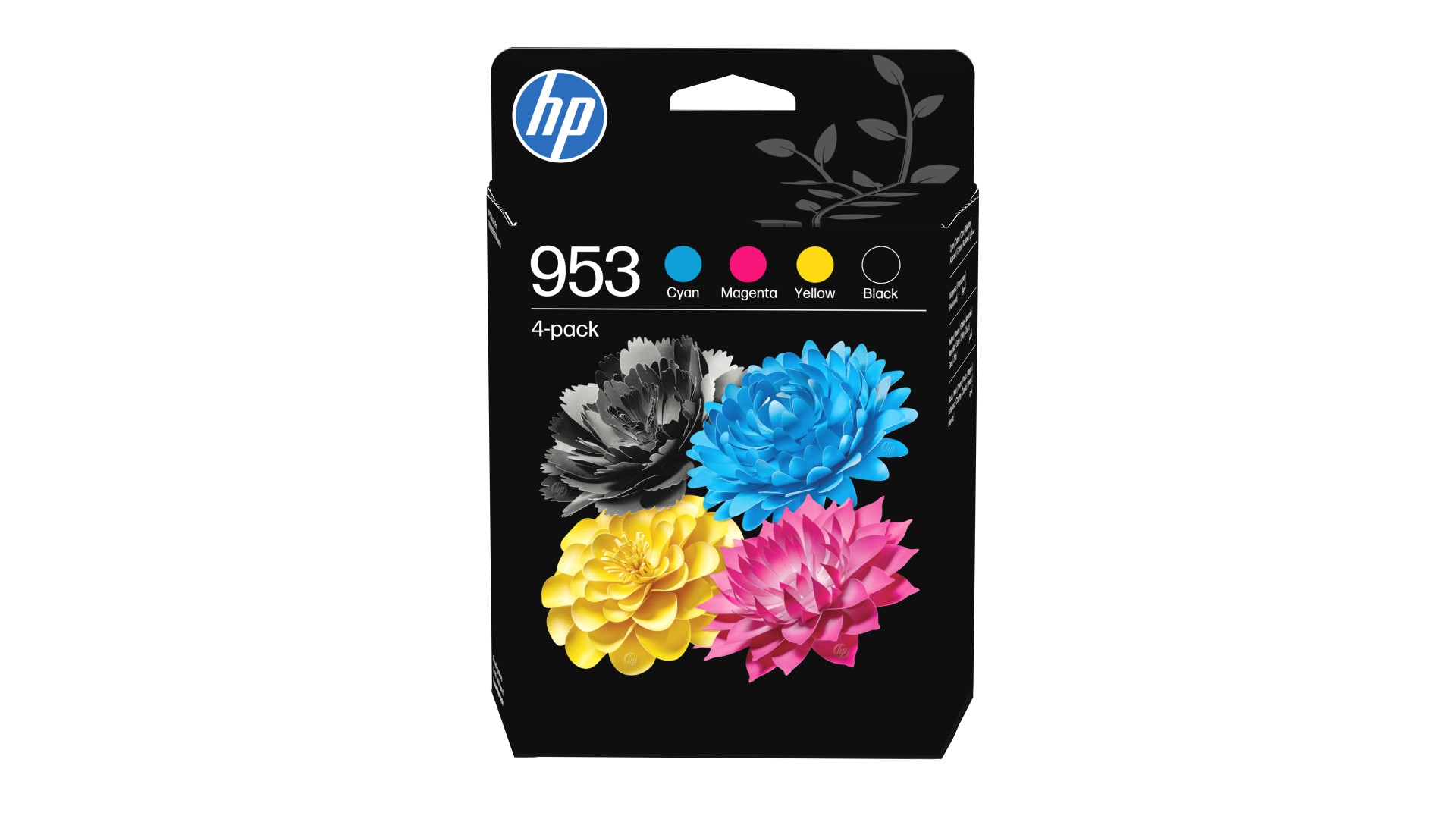 HP 953 - Pack 4 cartouches Noire/jaune/magenta/cyan