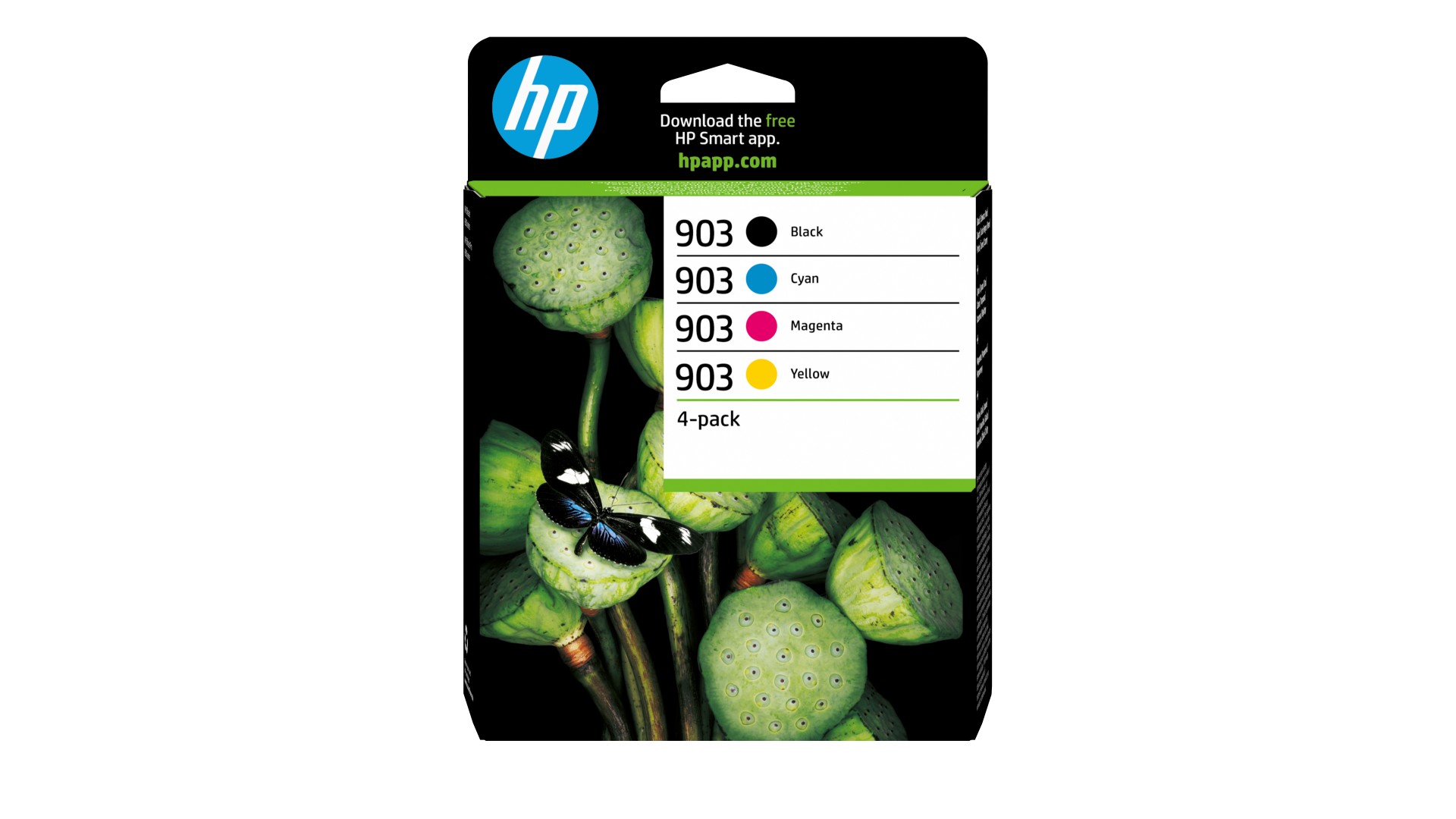 HP 903 - Pack 4 cartouches Noire/jaune/magenta/cyan