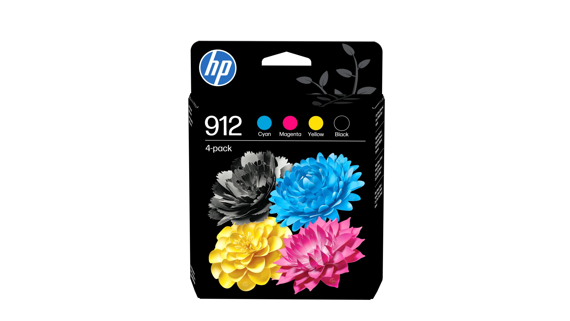 HP 912 - Pack 4 cartouches Noire/jaune/magenta/cyan