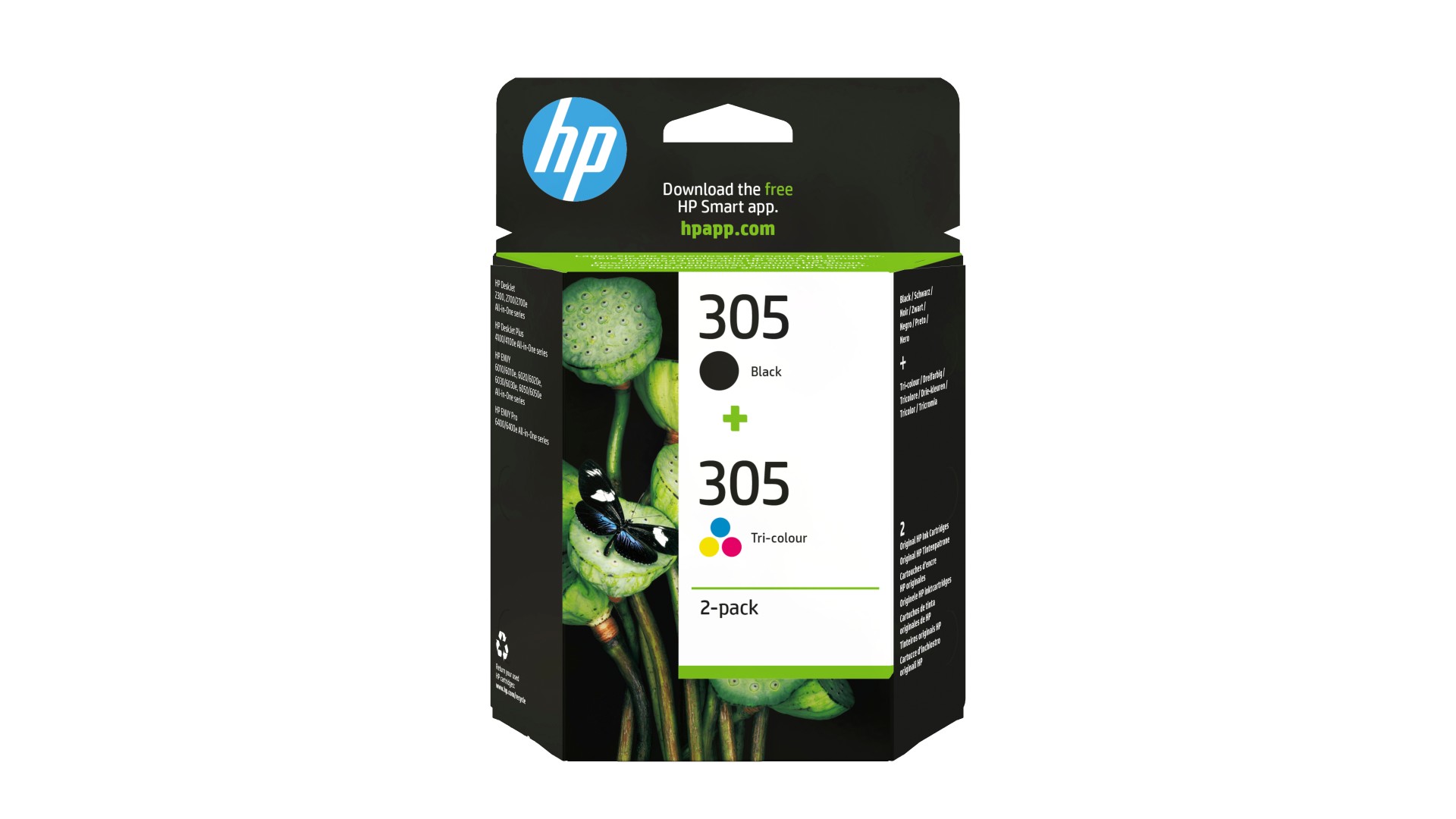 CRT - HP 305 - Dual Pack - Tri-color/Black