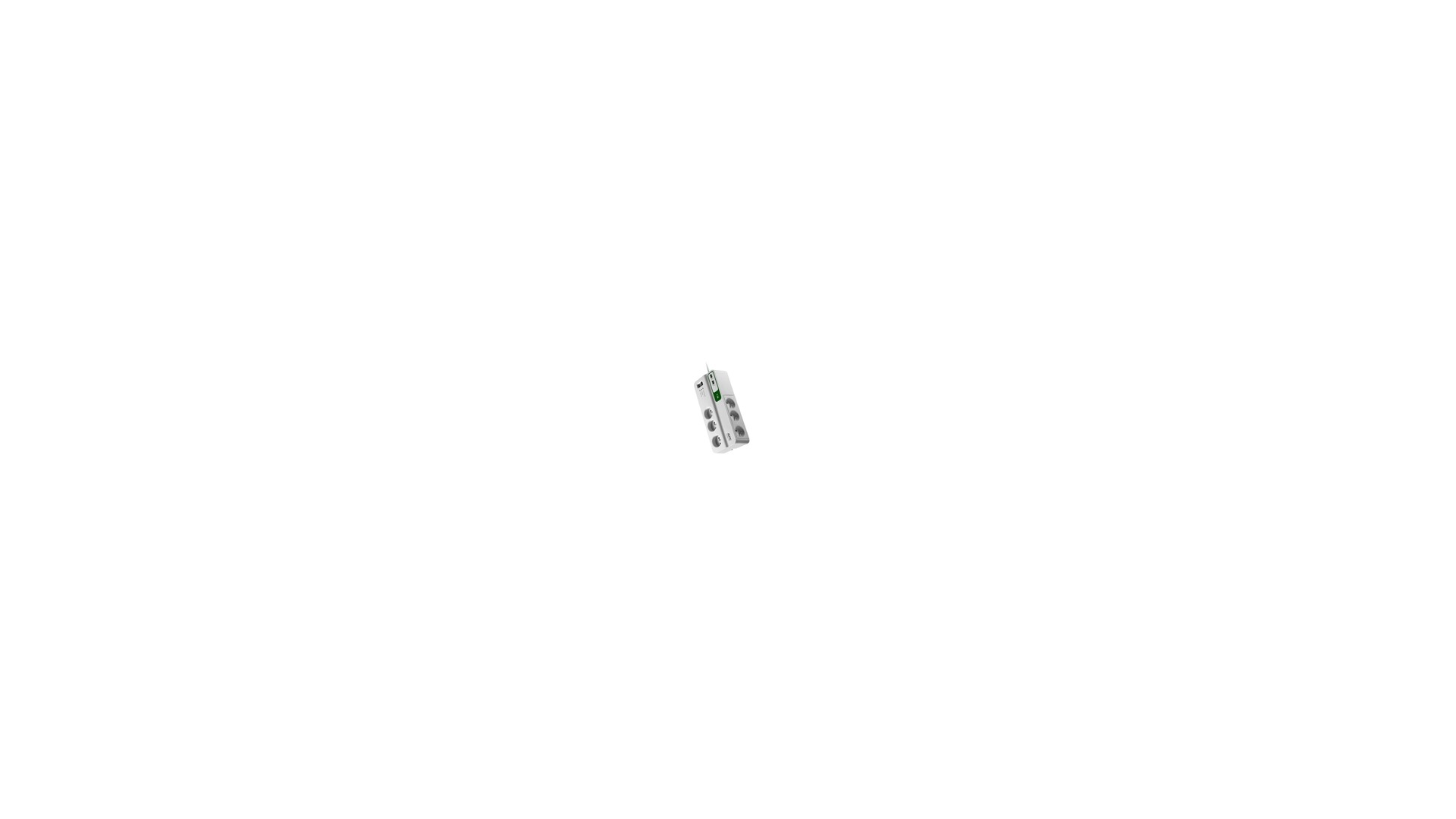 PROMO* APC Parasutenseur 6 prises françaises +2 USB 5v 2.4A